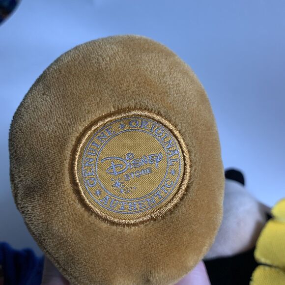 Mickey Mouse Scarecrow Plush Toy Disney Store Stuffed Animal Farmer Fall Autumn - Picture 5 of 12